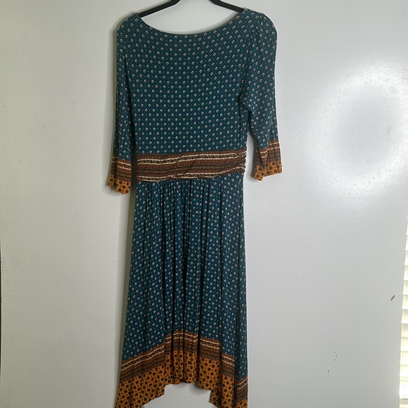 Anthropology Maeve beloved midi boho dress size medium - Picture 9 of 14